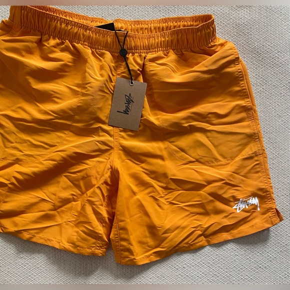 STUSSY - Men’s Stock Water Short - Color: Tangerine - Size: Small. - Picture 4 of 9
